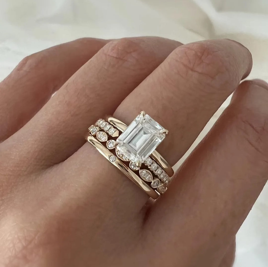 How To Wear Wedding Rings Proper Band Placement Gemaandco