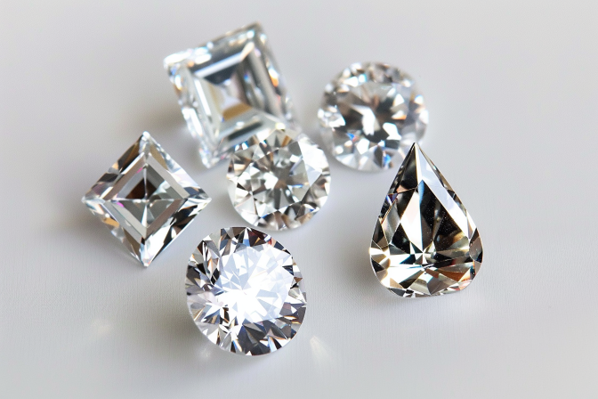 moissanite cuts