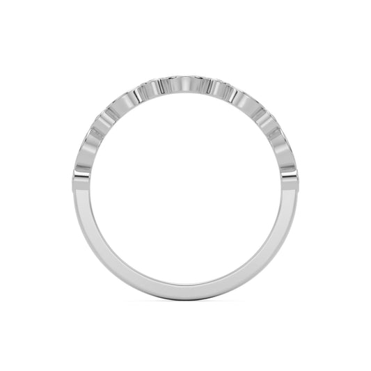 marquise 14k white gold