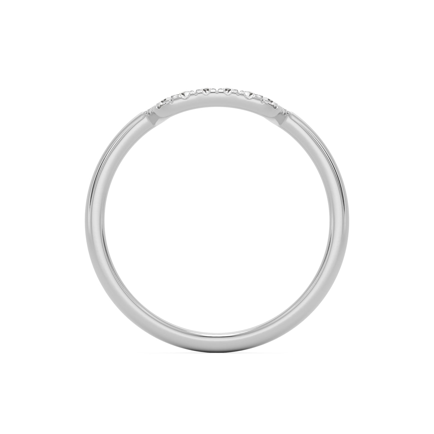 the mesa 14k white gold