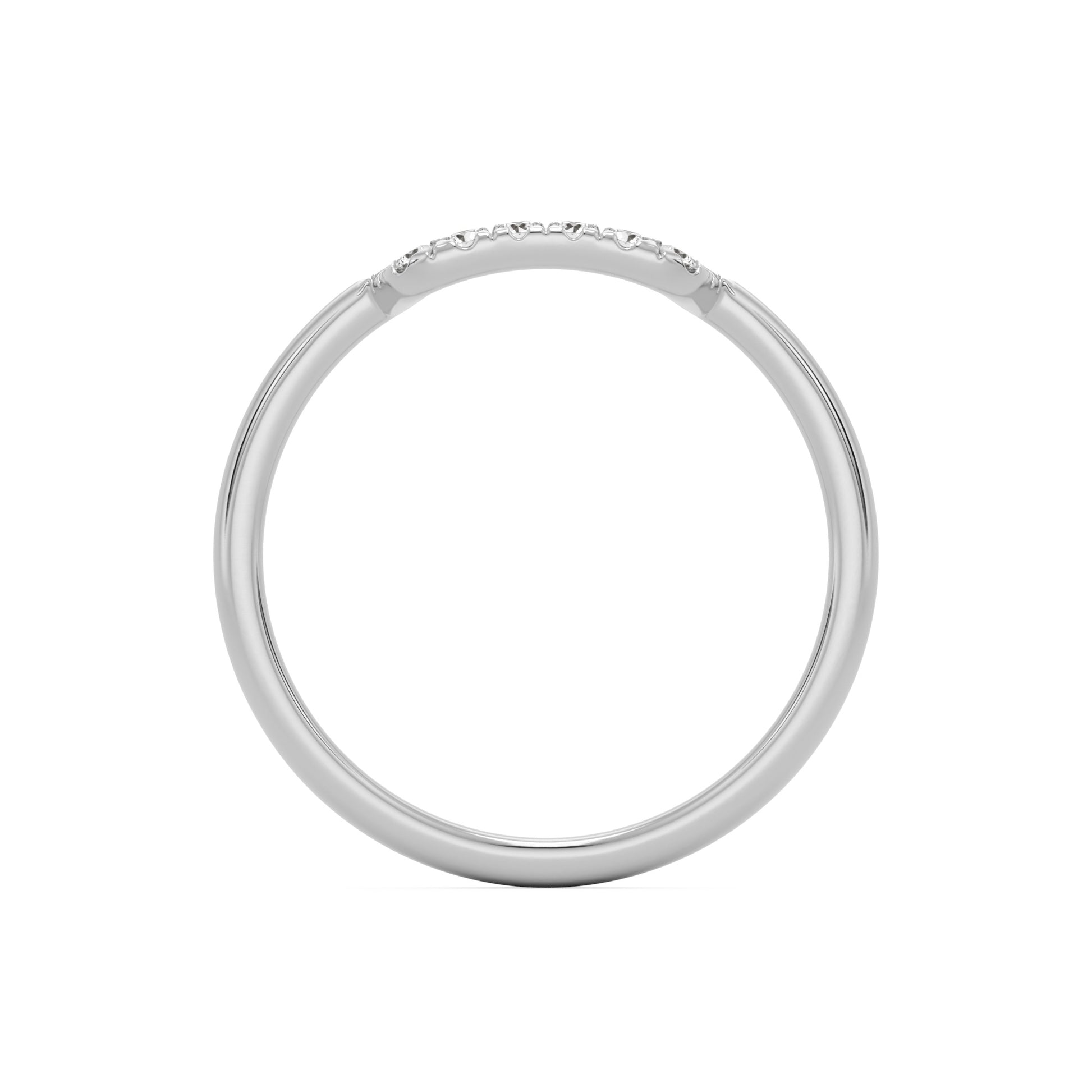 the mesa 14k white gold