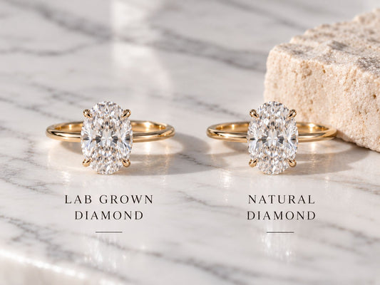 Lab Grown Diamond vs Natural Diamond: What's the Difference?