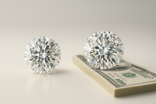 Moissanite vs Diamond Price: What to Expect When Shopping