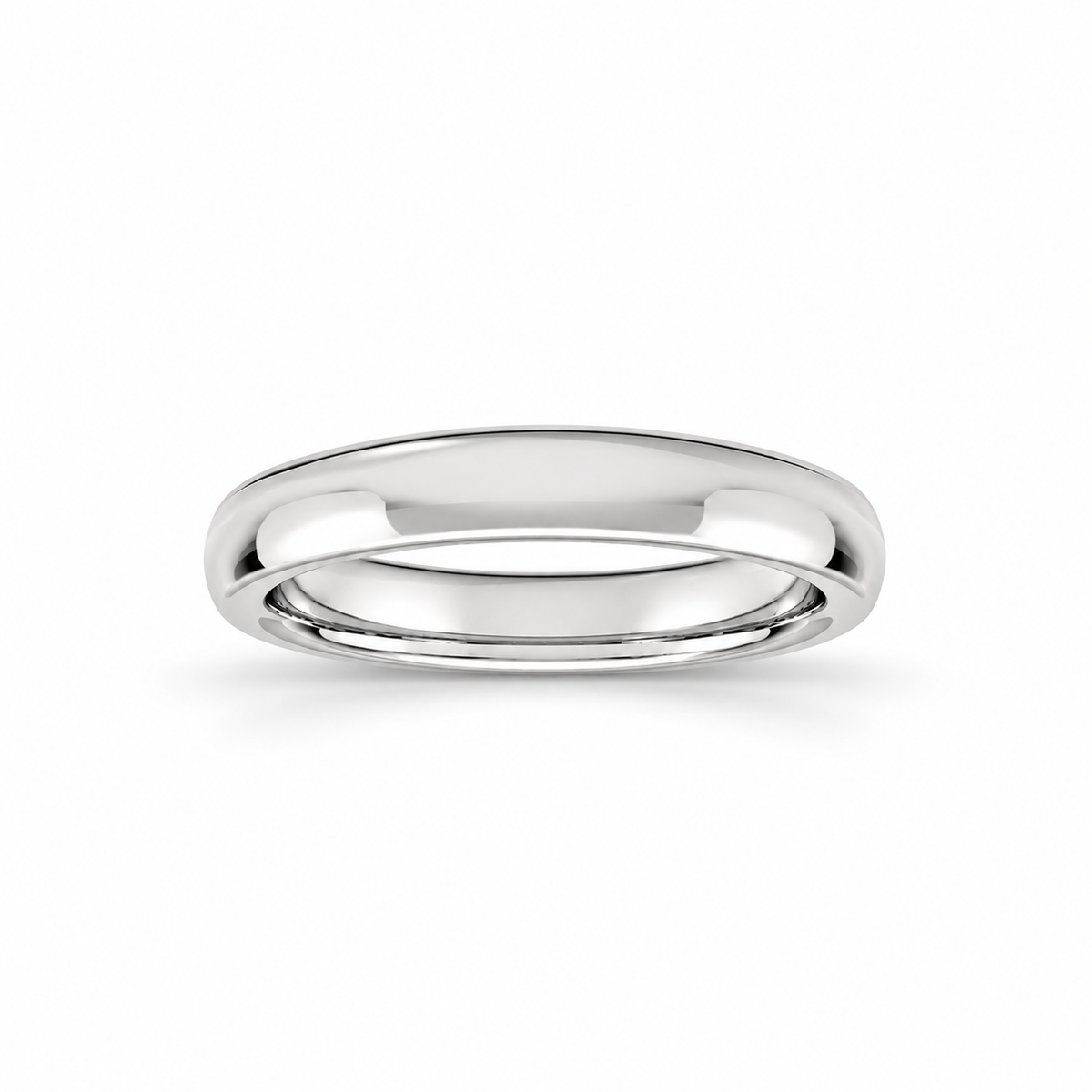3mm Men's Wedding Band platinum