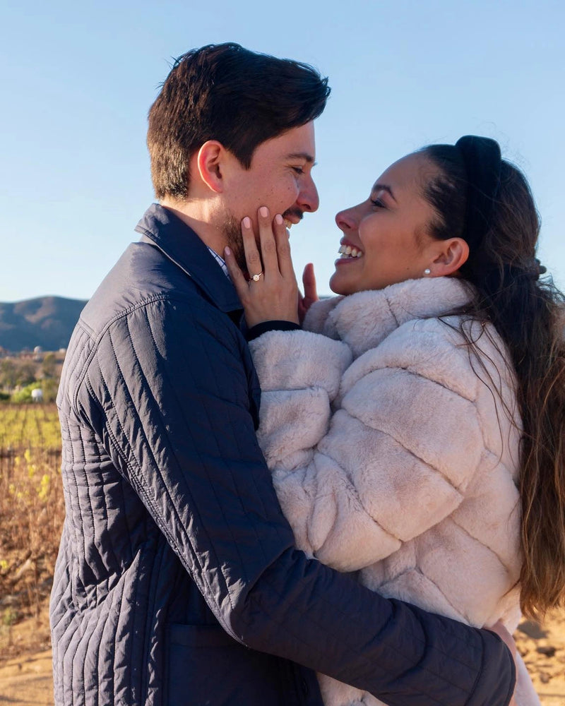 Augustin and Tere engagement photo