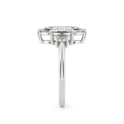 Marquise Diamond Trio Platinum