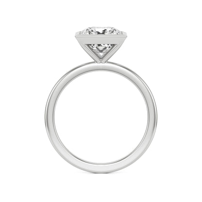 Princess Diamond Bezel Platinum