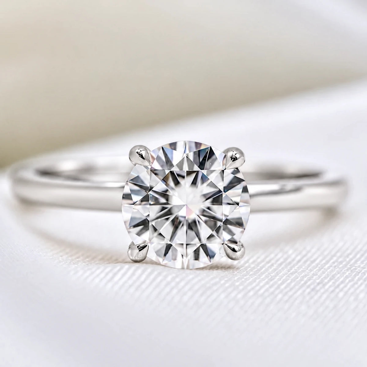 Moissanite Rings