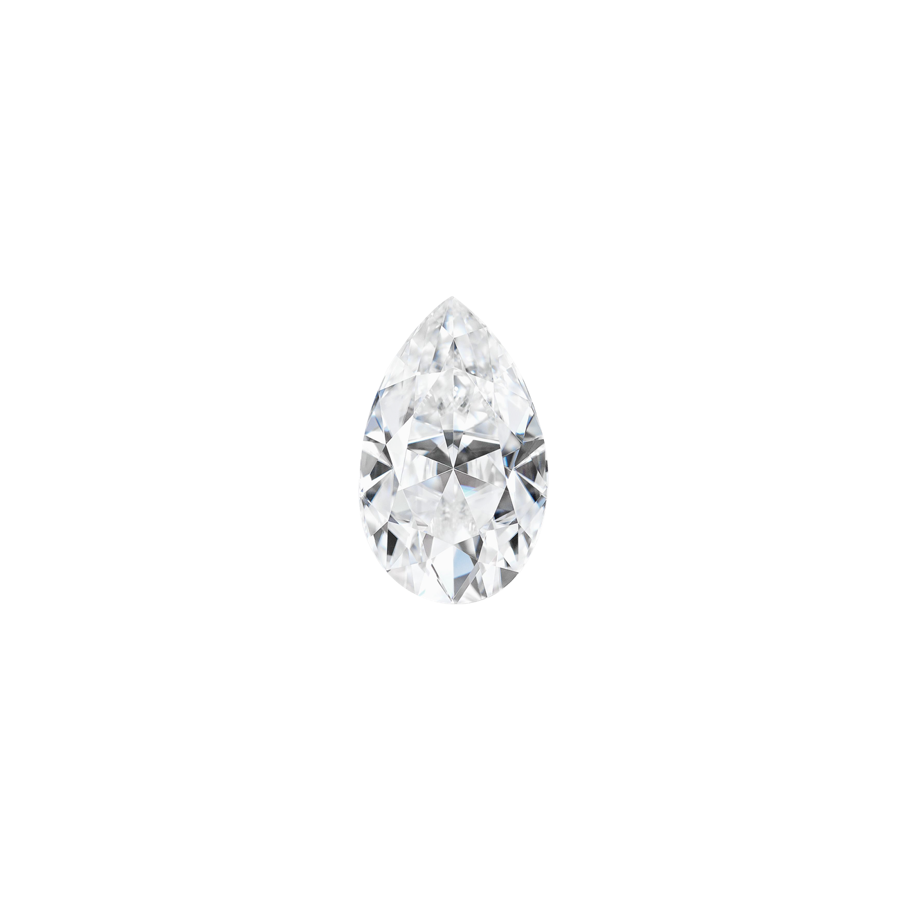 Pear diamond loose stone