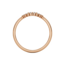 the baguette tiara 14k rose gold