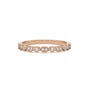 marquise 14k rose gold
