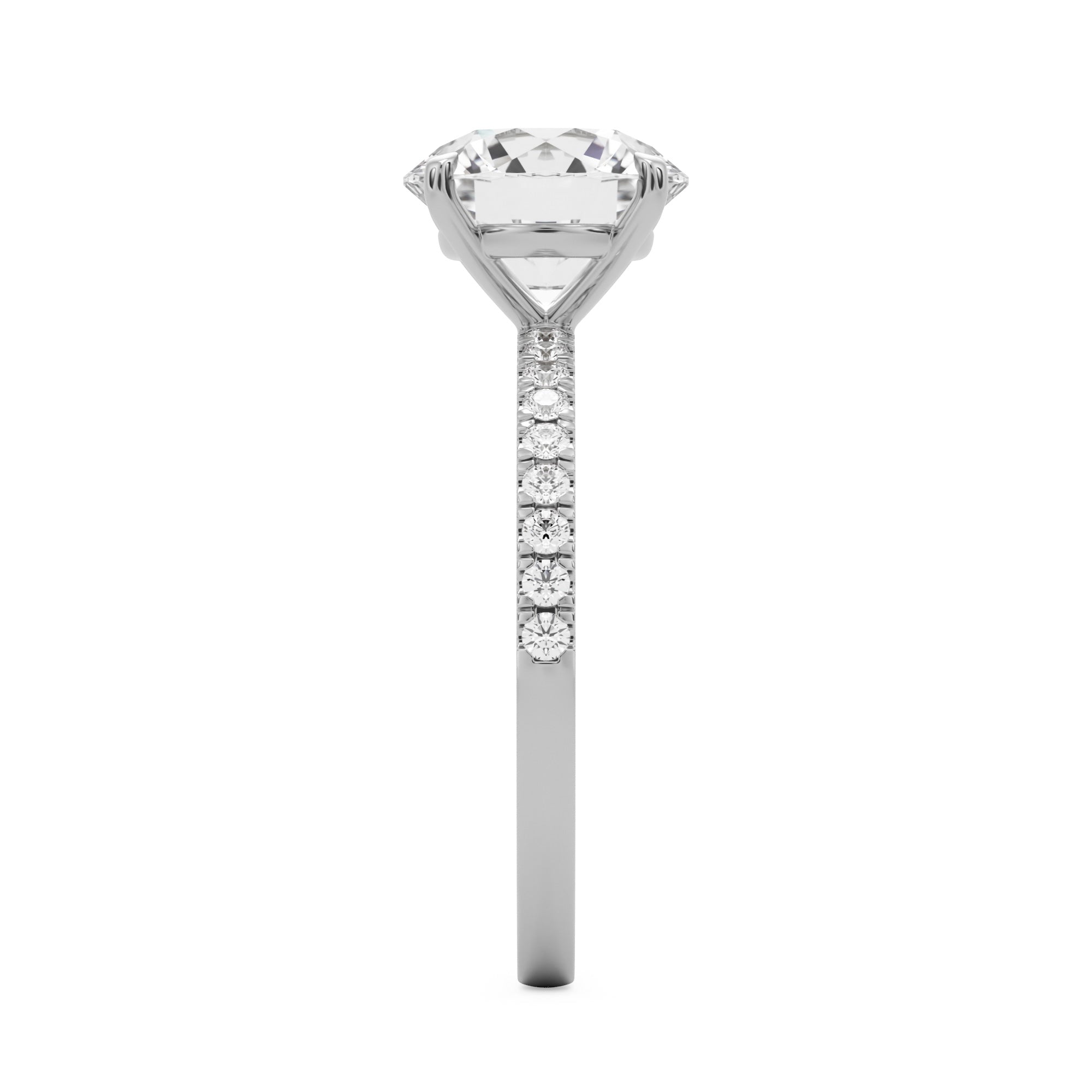 Diamond fashion prong