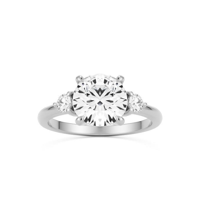 The Amira Ring - Oval Solitaire - The Moissanite Company