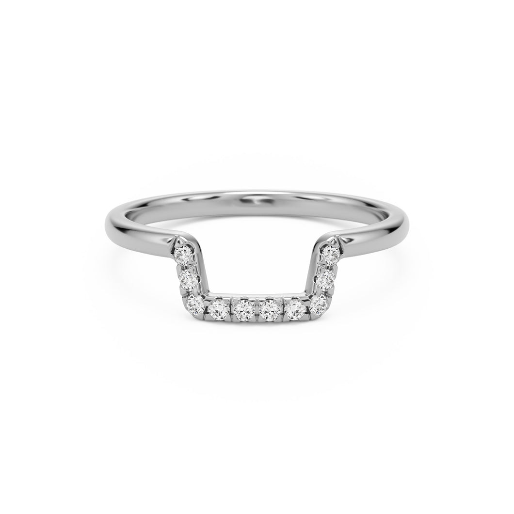 the mesa 14k white gold