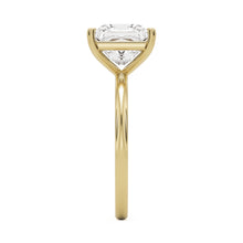 princess plain 14k yellow gold